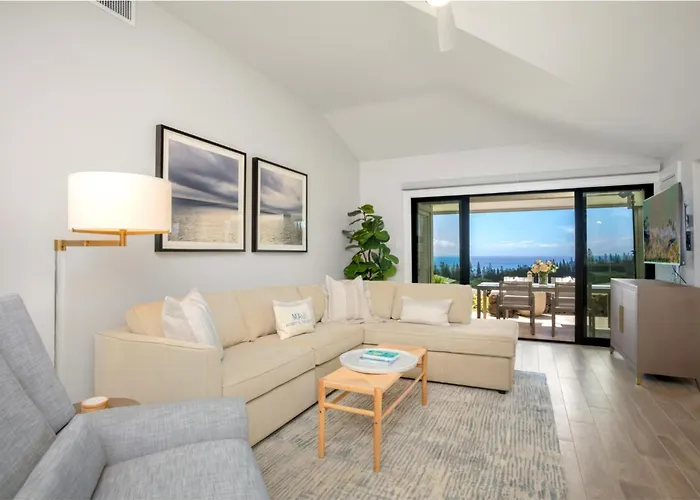 Kbm Resorts Free Car Kapalua Golf Villas Kgv-22P2 Luxury Platinum Villa With Panoramic Ocean Views
