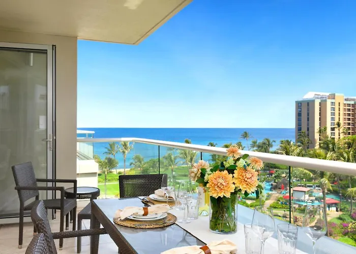 Kbm Resorts Free Car Honua Kai Hokulani Ocean View 2Bedroom Condo Hkh-648 Spectacular Xl Lanai Ocean Views