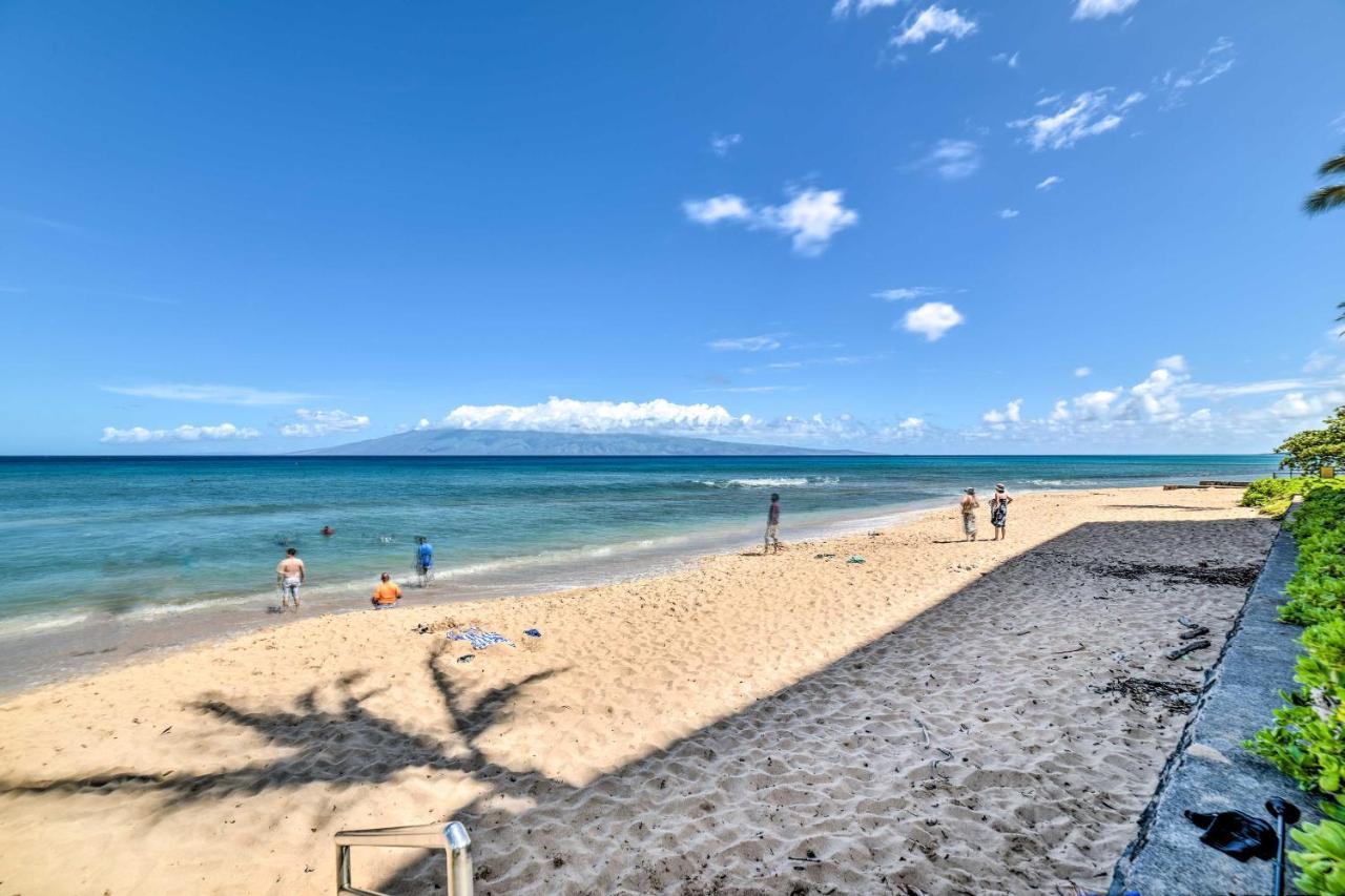 Apartment Cute Beachfront With Lanai And Pools Kahana