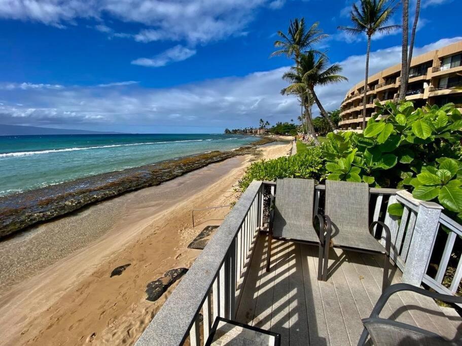 Oceanfront With Aircon-hear The Waves-amazing Views-wifi * Lahaina