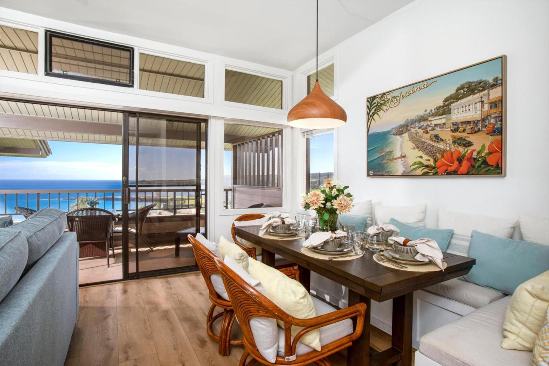 Kbm Free Car Kapalua Ridge Krv-2823 Gorgeous Remodel Ocean View Apartment *