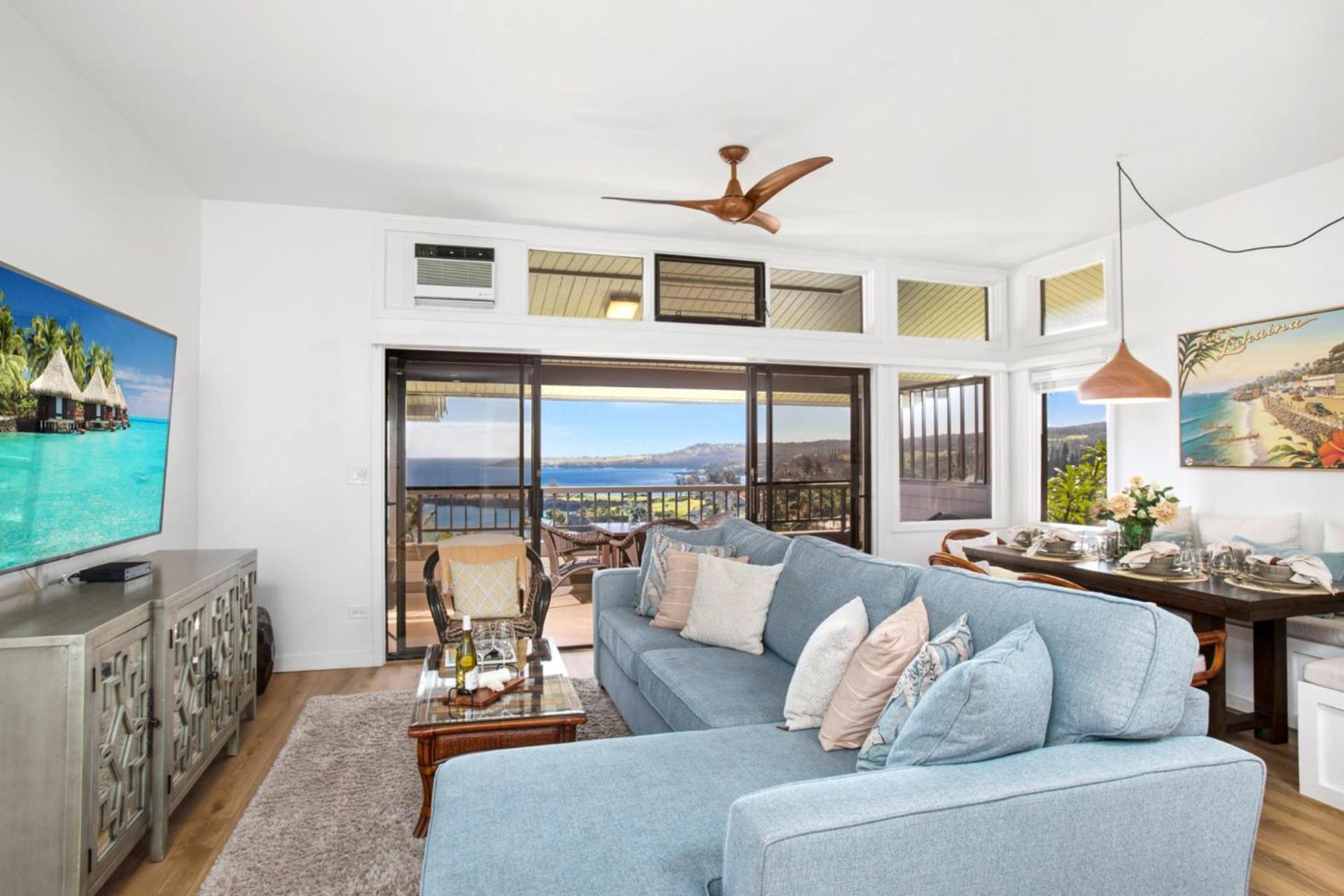 Apartment Kbm Free Car Kapalua Ridge Krv-2823 Gorgeous Remodel Ocean View *