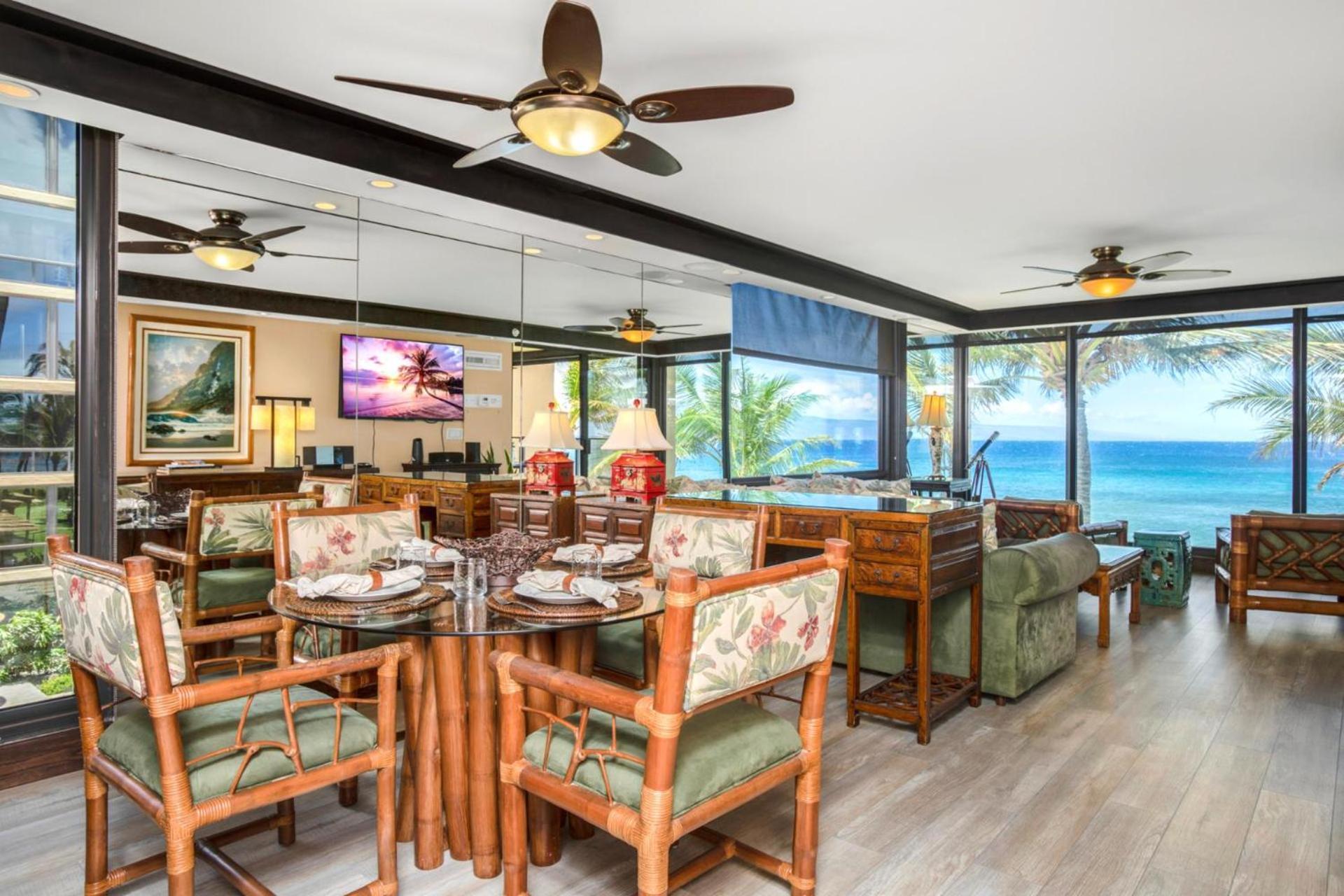 Kbm Free Car Mahana Mah-301 Gorgeous Ocean Front * Kaanapali
