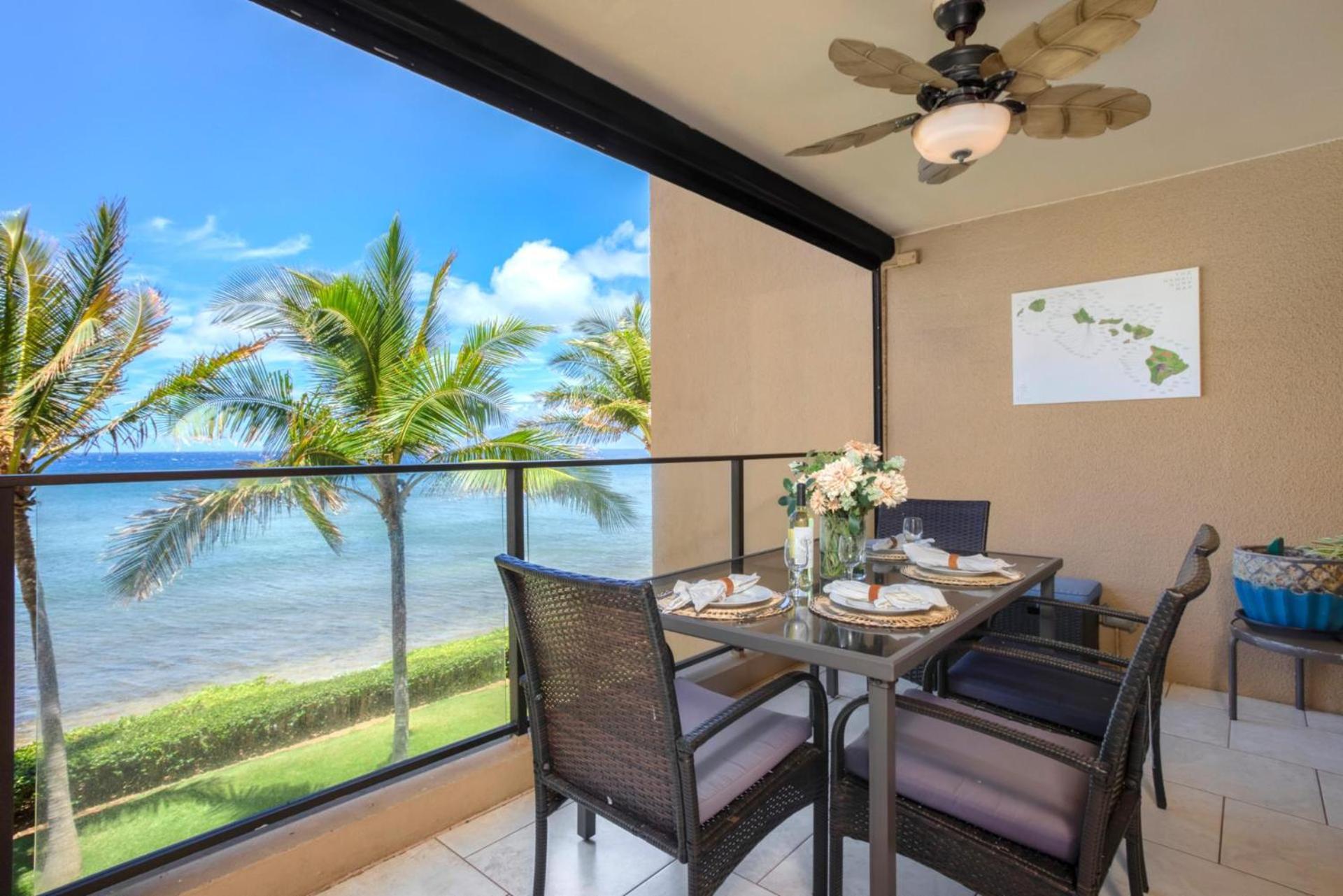 Kbm Free Car Mahana Mah-301 Gorgeous Ocean Front *
