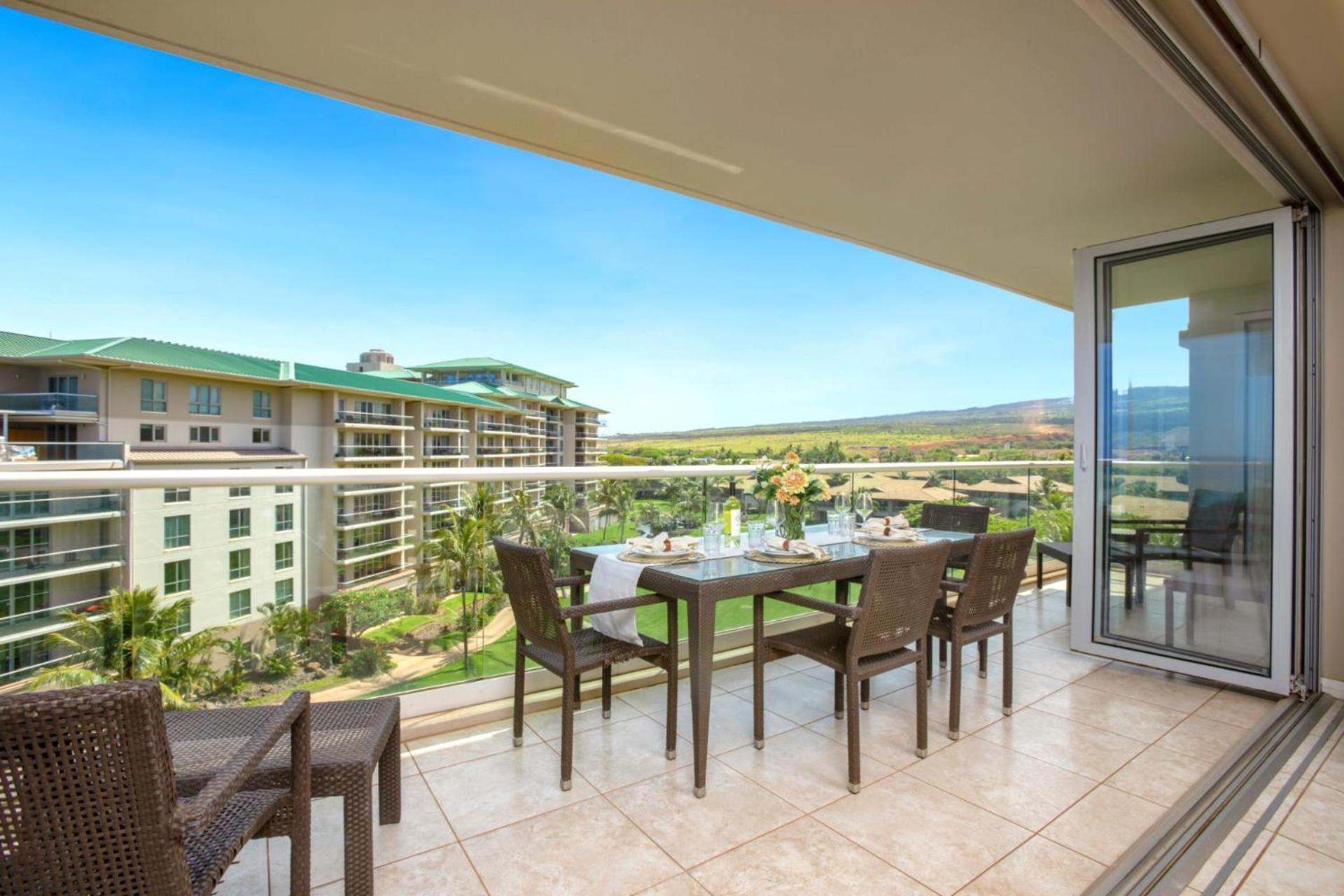 Kbm Free Car Honua Kai Hokulani Ocean View 2bedroom Hkh-648 Spectacular Xl Lanai Ocean Views Apartment Kaanapali