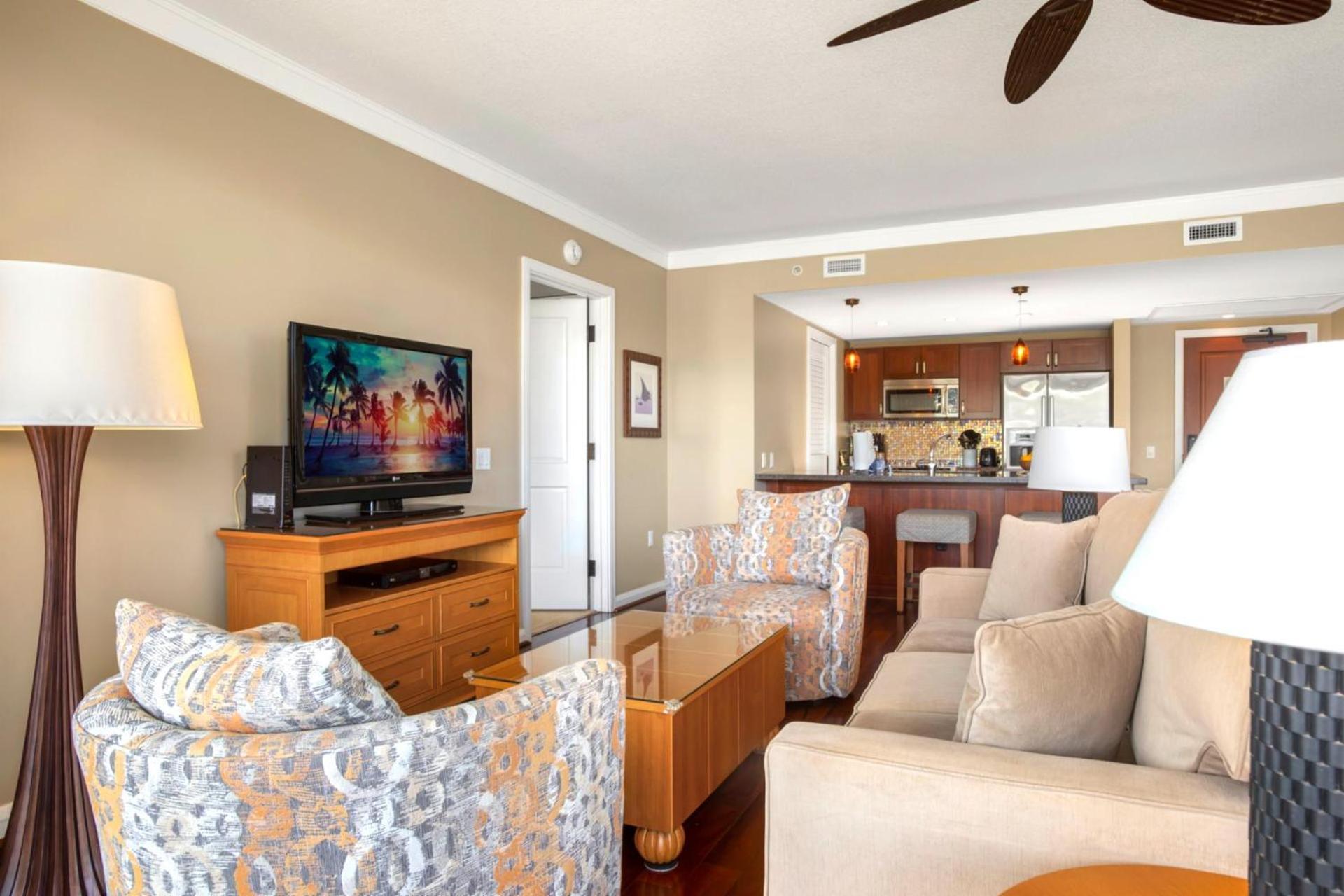Kbm Free Car Honua Kai Hokulani Ocean View 2bedroom Hkh-648 Spectacular Xl Lanai Ocean Views Kaanapali