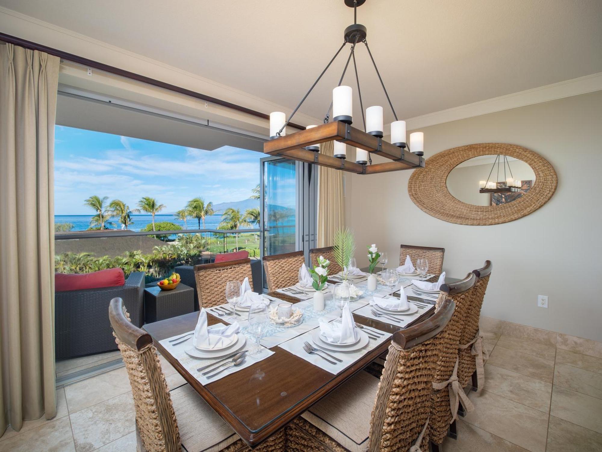 Oceanfront Views Above Dukes - Wrap Around Lanai - Outdoor Kitchen Honua Kai H351 Holiday home Lahaina