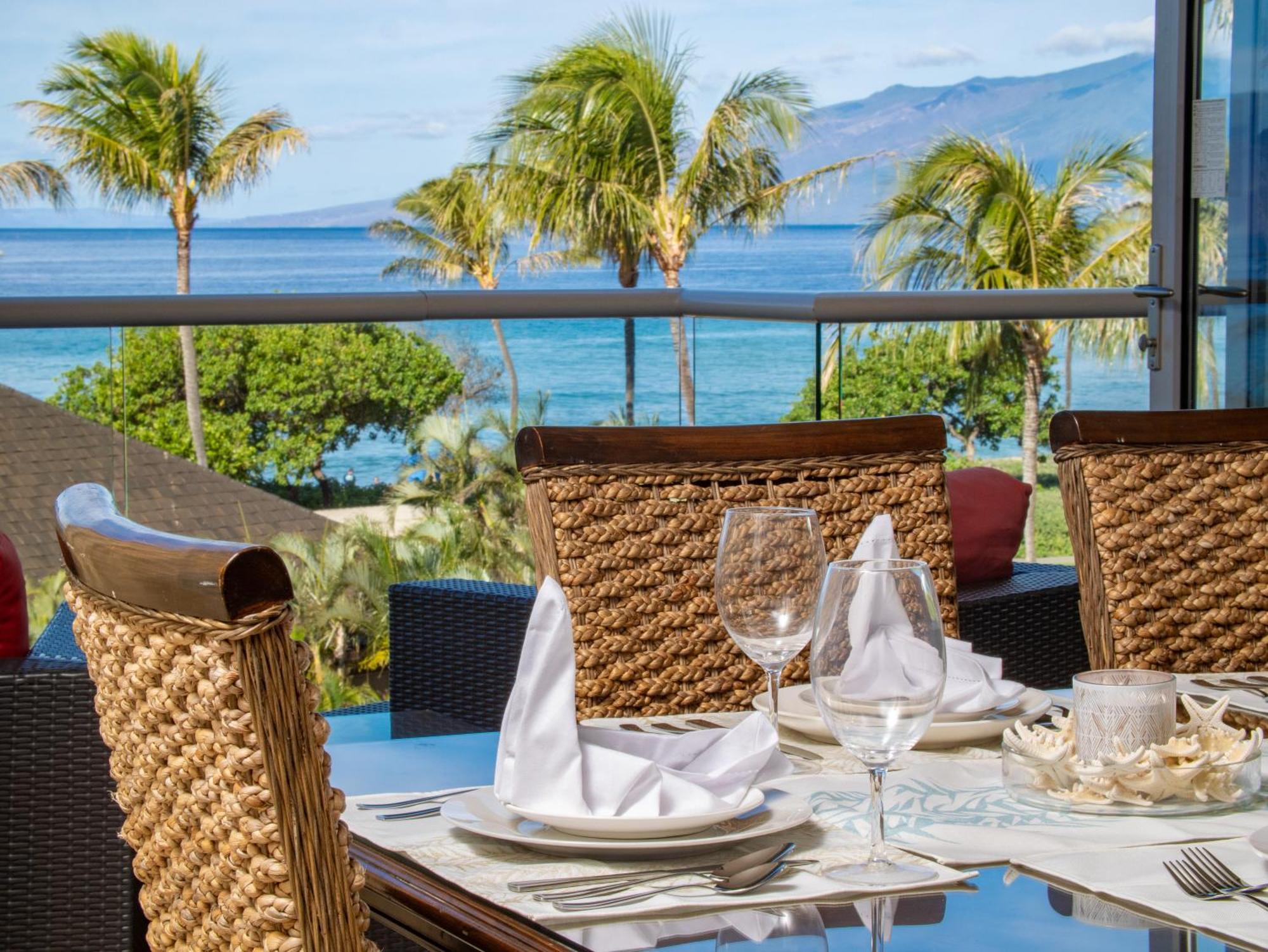 Oceanfront Views Above Dukes - Wrap Around Lanai - Outdoor Kitchen Honua Kai H351 Holiday home Lahaina