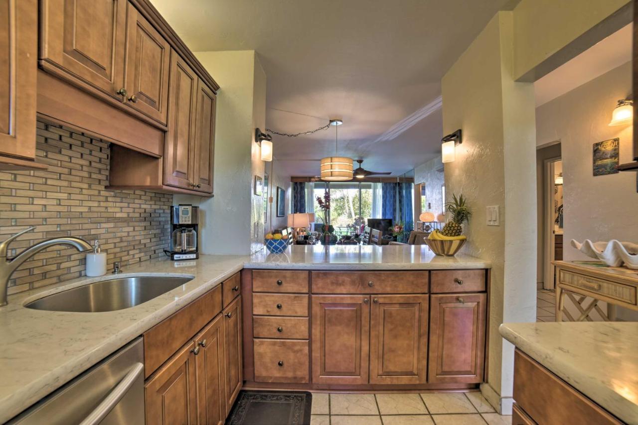 Ocean-view With Lanai Steps To Beach! Kihei