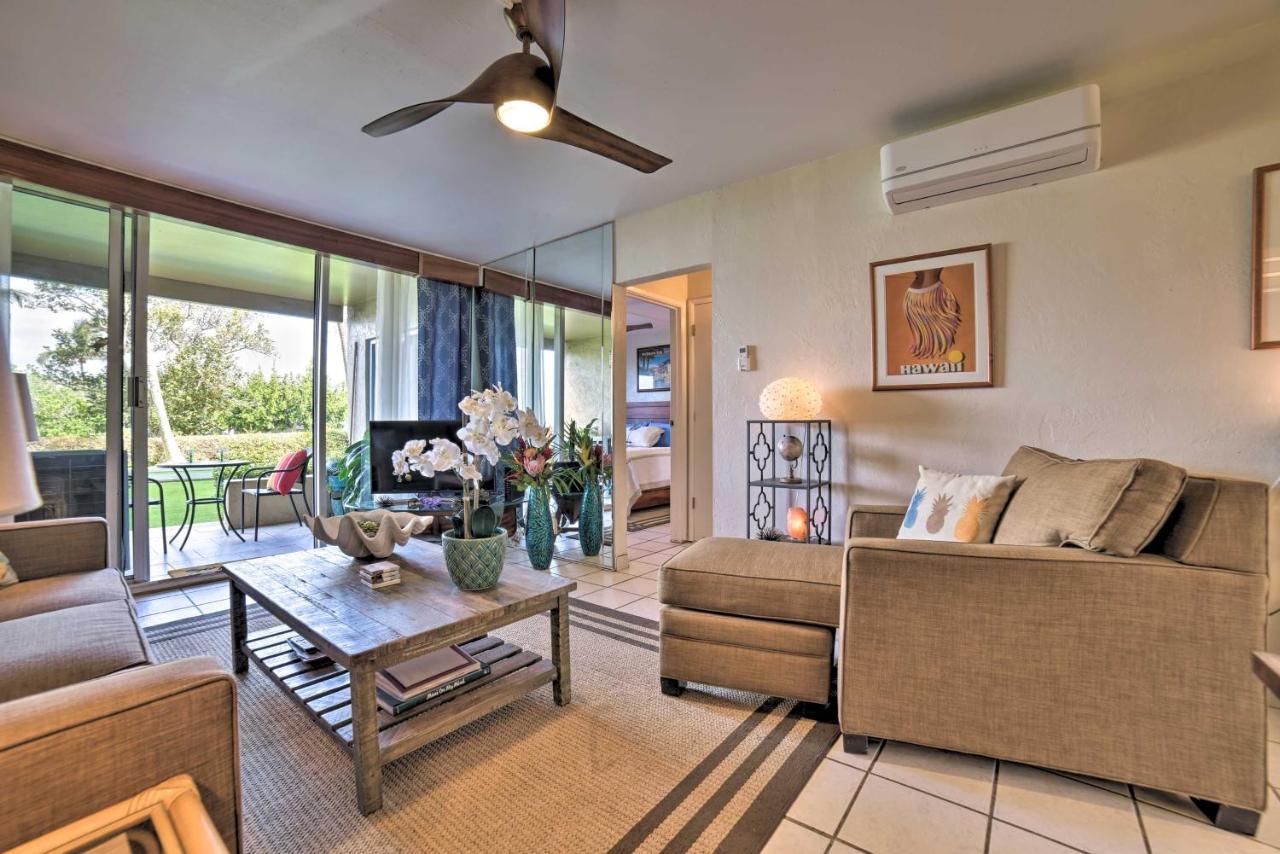 Apartment Ocean-view With Lanai Steps To Beach!