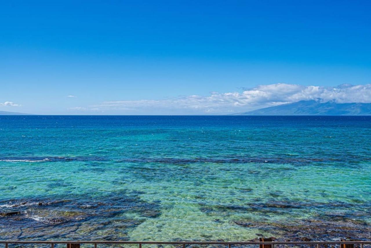 Modern-rustic Renovation Direct Oceanfront Penthouse * Kahana