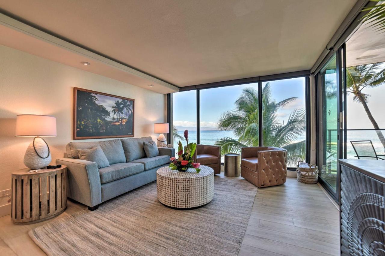 Apartment Oceanfront Kaanapali Oasis With Pool! Kahana
