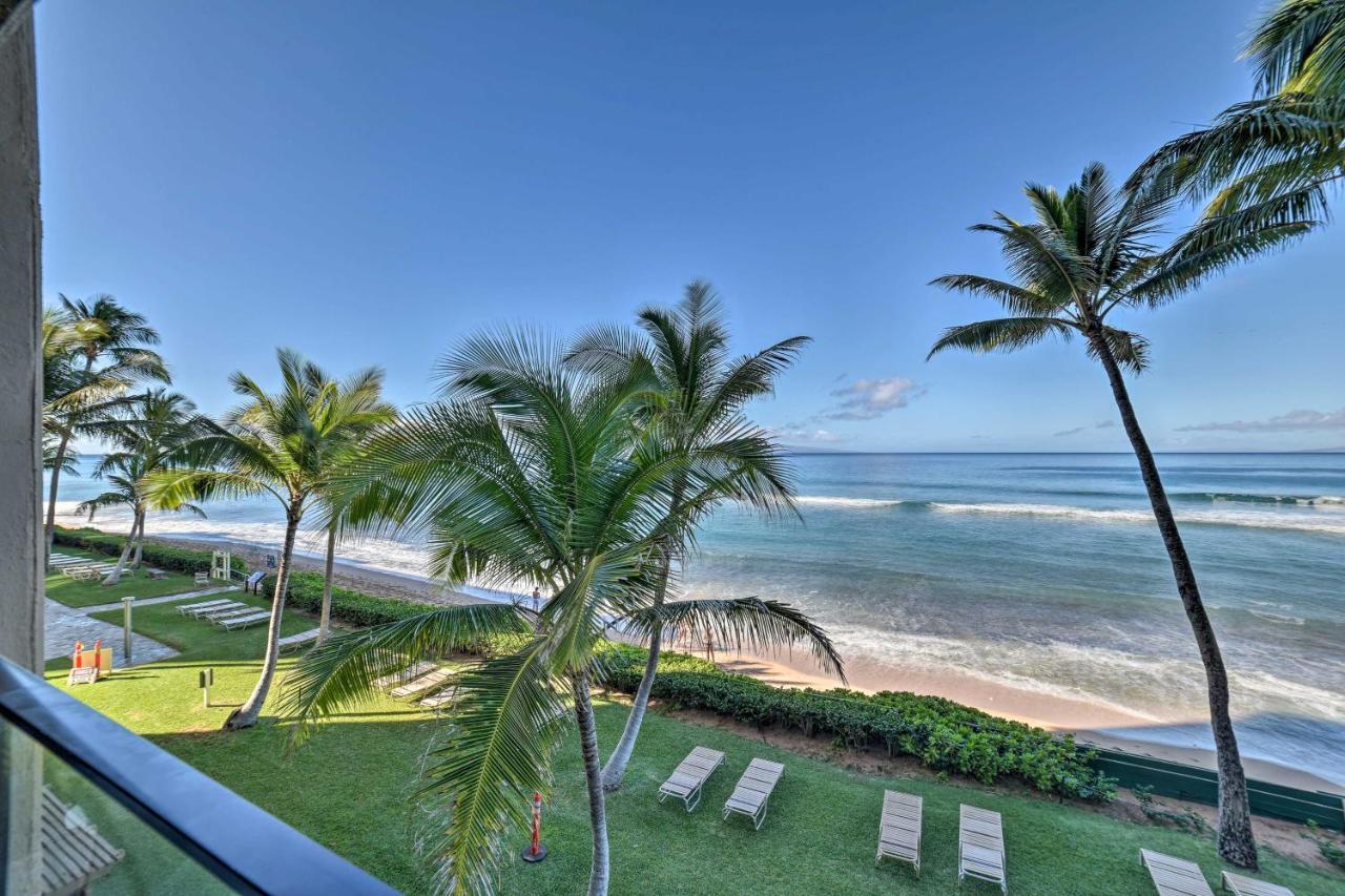 Apartment Oceanfront Kaanapali Oasis With Pool! *