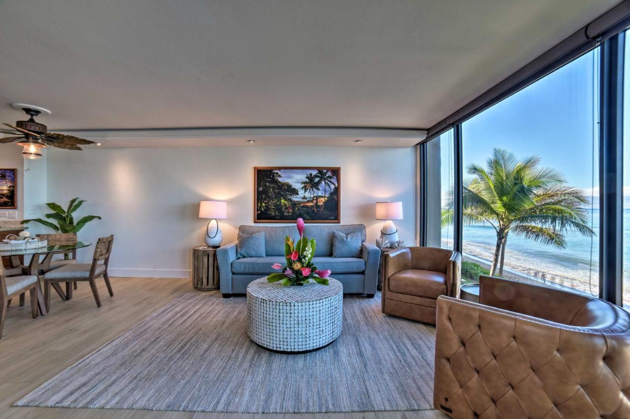 Apartment Oceanfront Kaanapali Oasis With Pool! Kahana