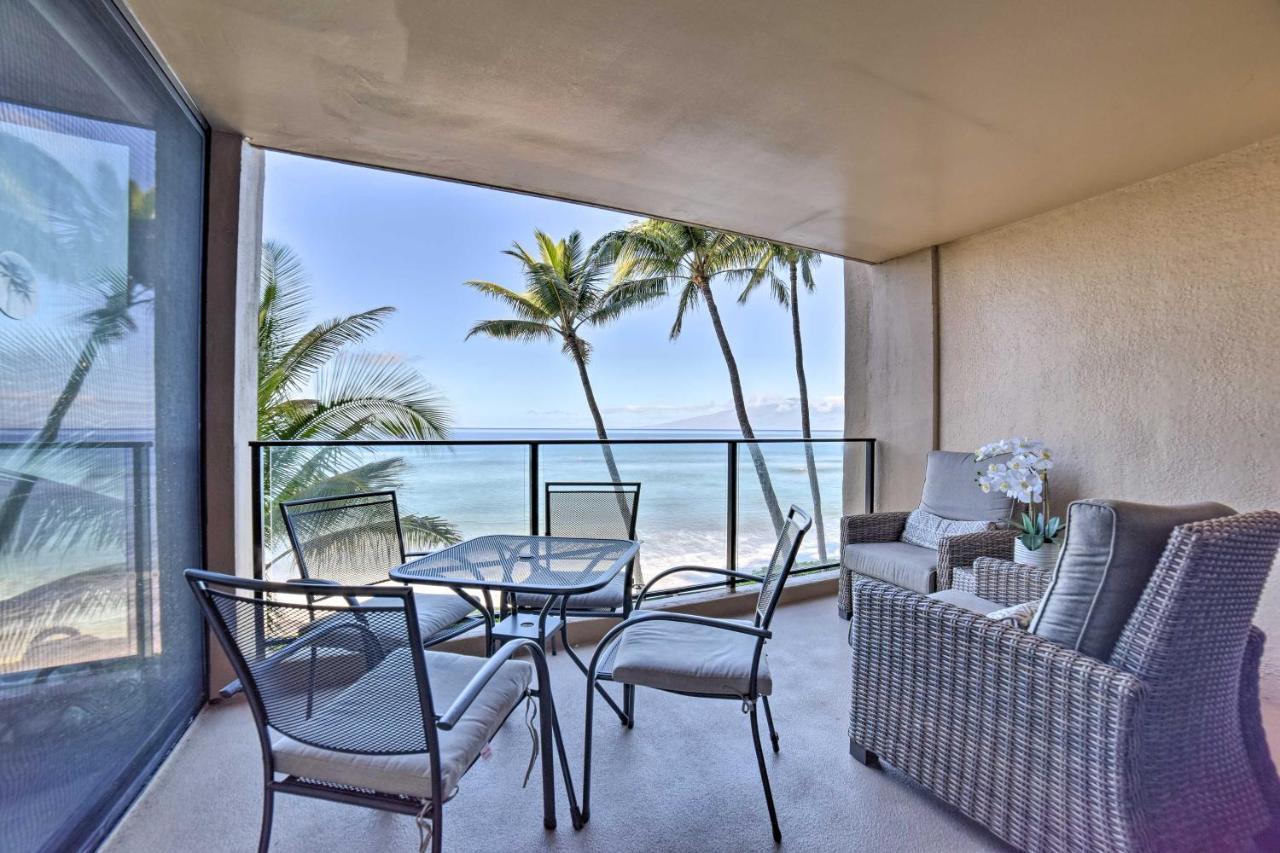 Apartment Oceanfront Kaanapali Oasis With Pool!