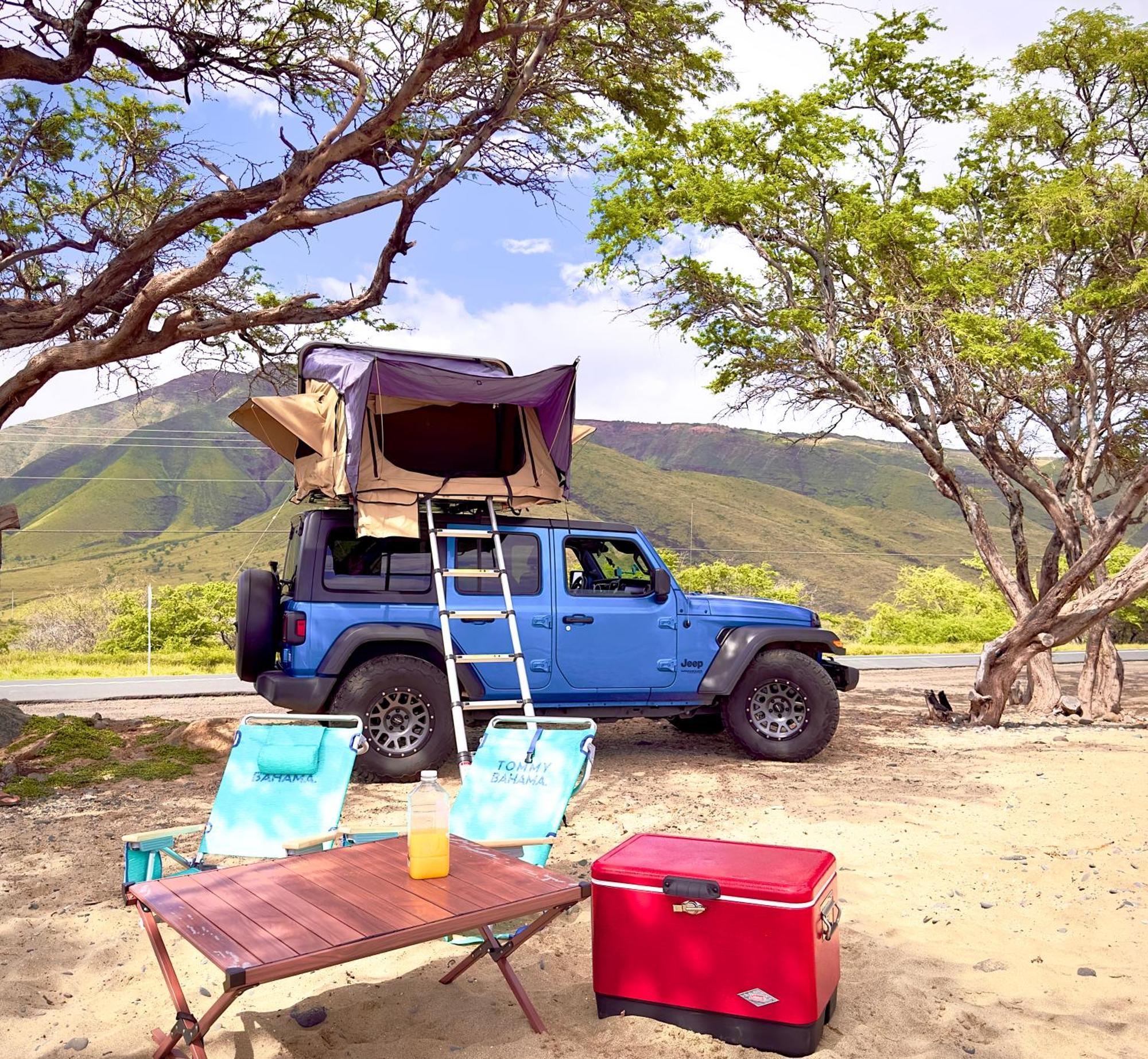 Apartment Embark On A Journey Through Maui With Aloha Glamp's Jeep And Rooftop Tent Allows To Discover Diverse Campgrounds, Unveiling The Island's Beauty From Unique Perspectives Each Day *