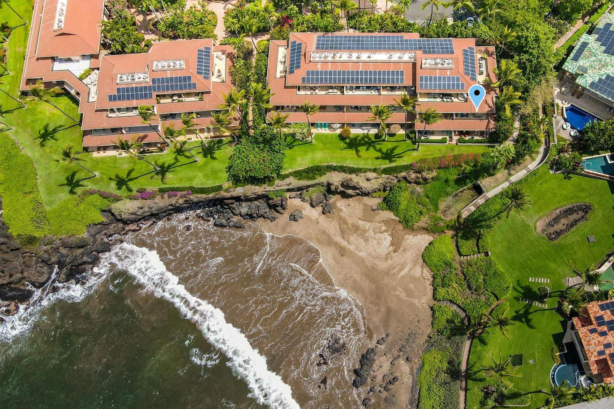Makena Surf G-201 - End Unit, Panoramic Views, Ac! Holiday home *