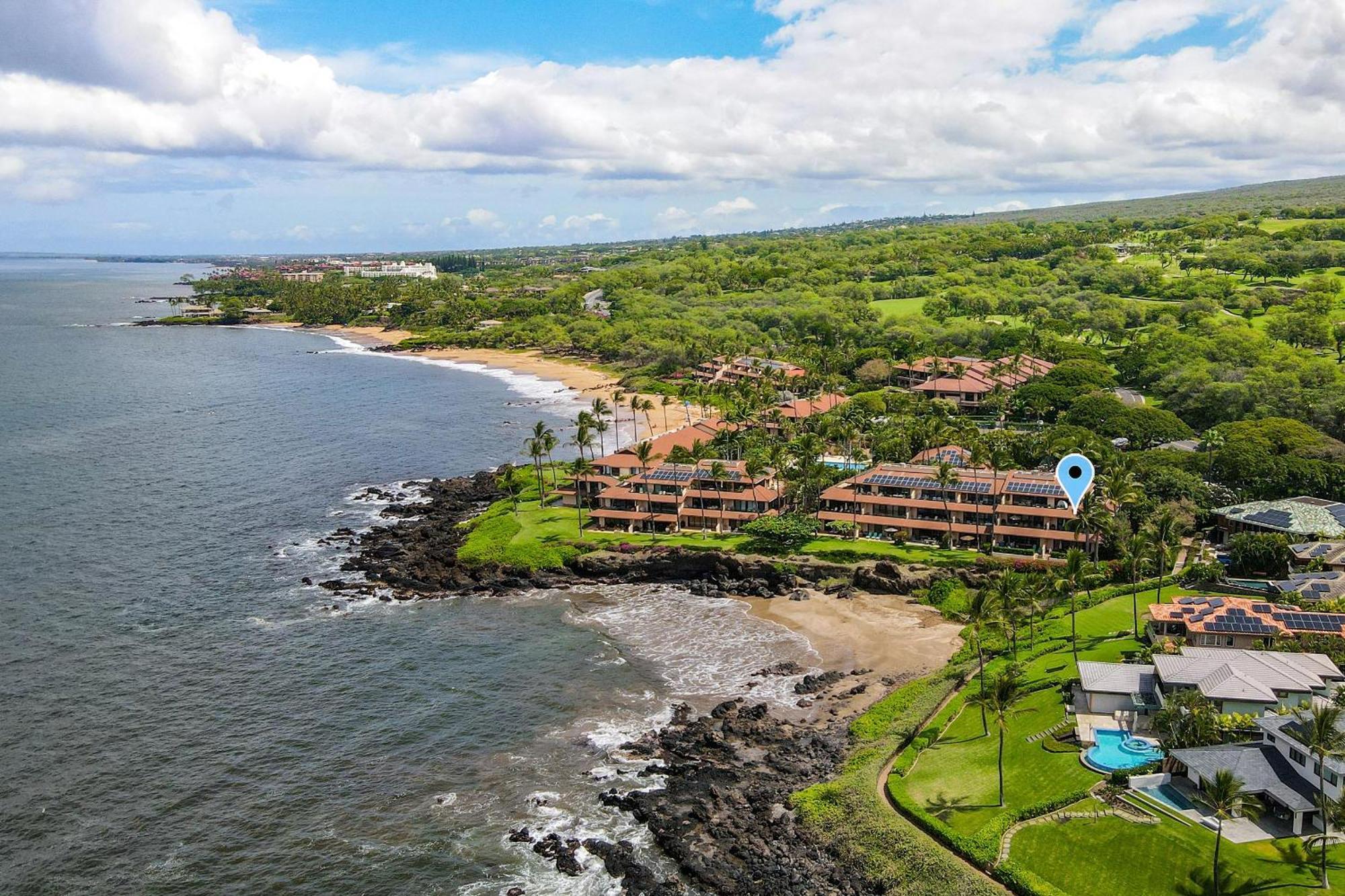 Makena Surf G-201 - End Unit, Panoramic Views, Ac! *