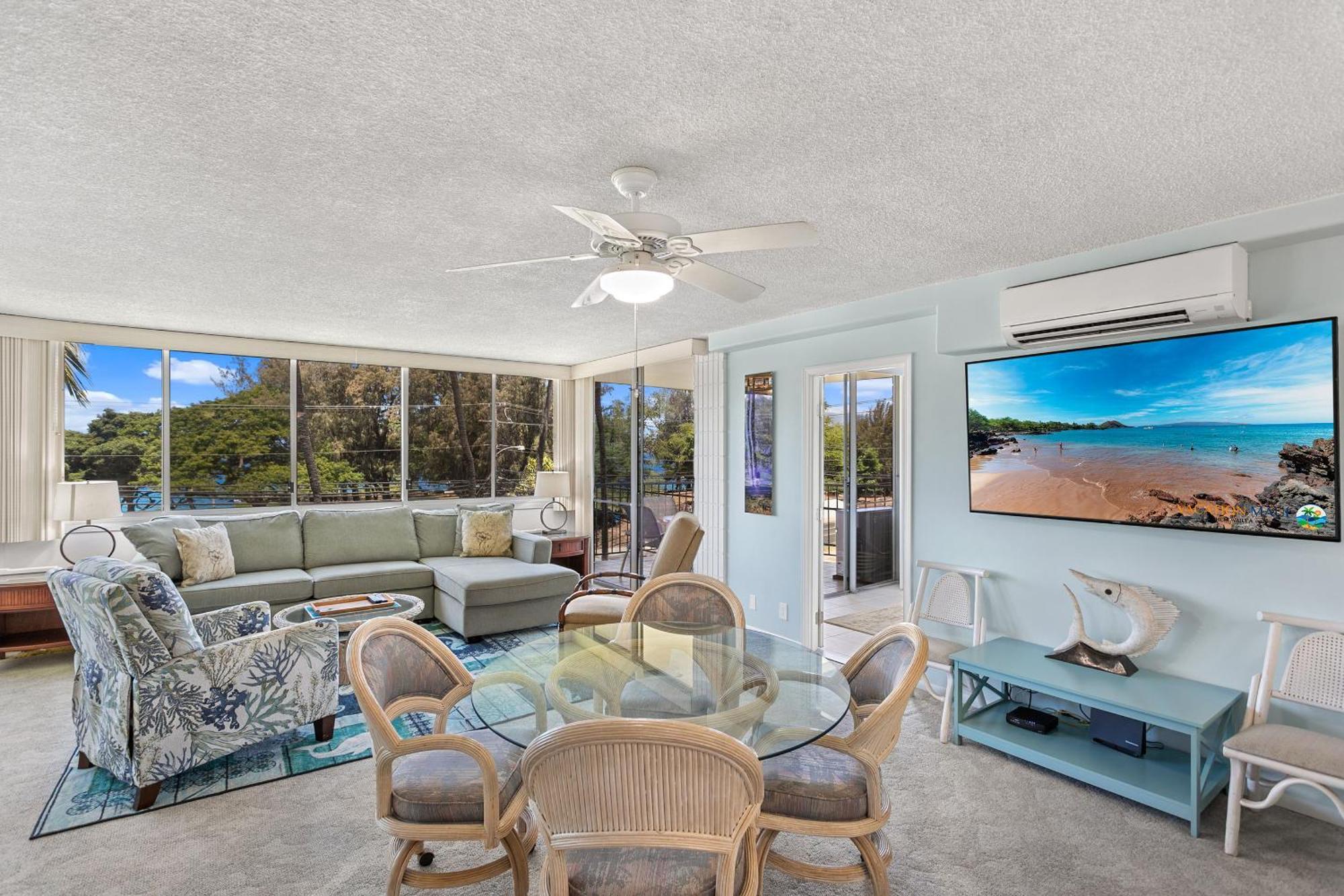 Haleakala Shores A-301, Panoramic Views, Split Ac *
