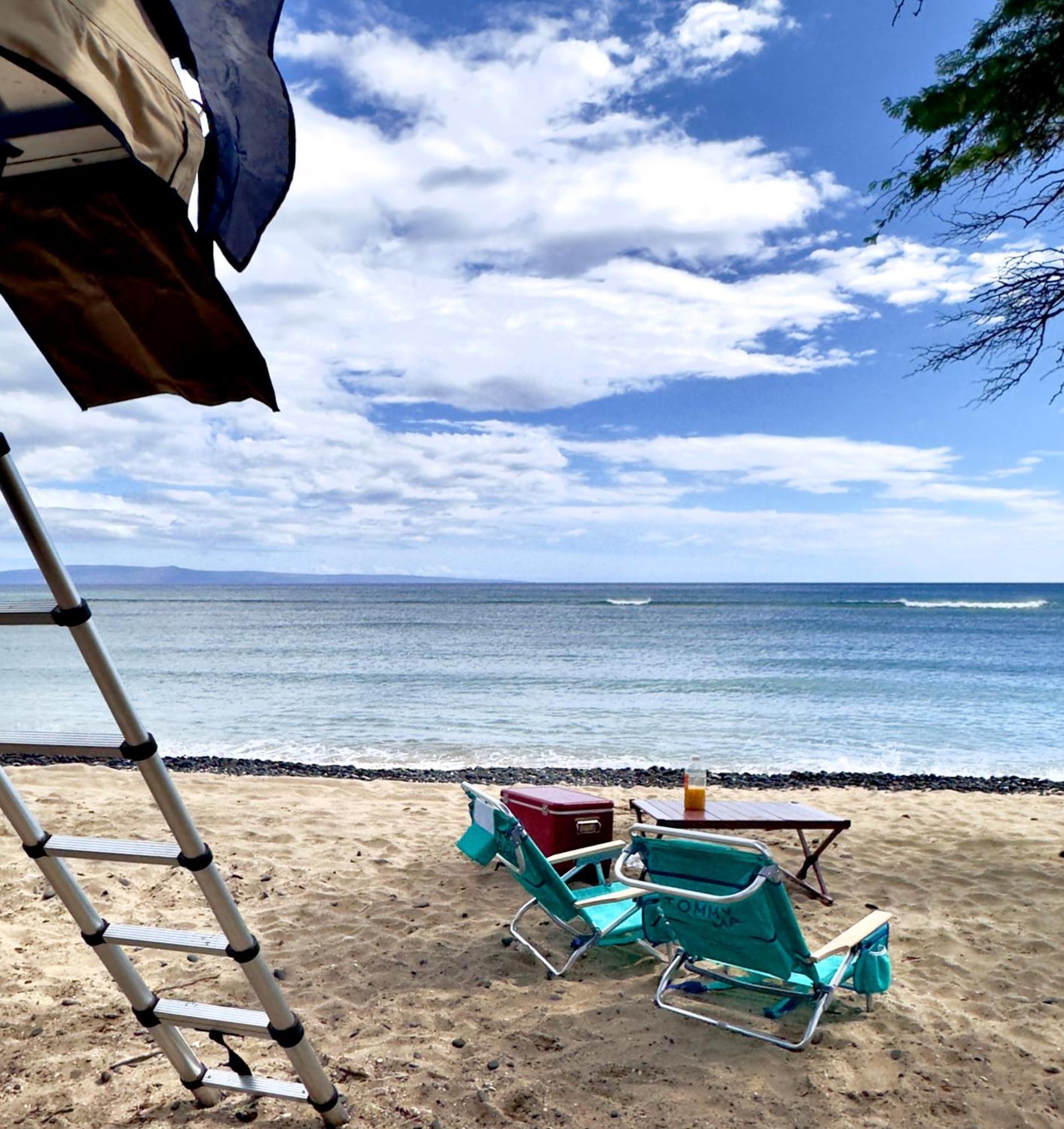 Embark On A Journey Through Maui With Aloha Glamp's Jeep And Rooftop Tent Allows To Discover Diverse Campgrounds, Unveiling The Island's Beauty From Unique Perspectives Each Day