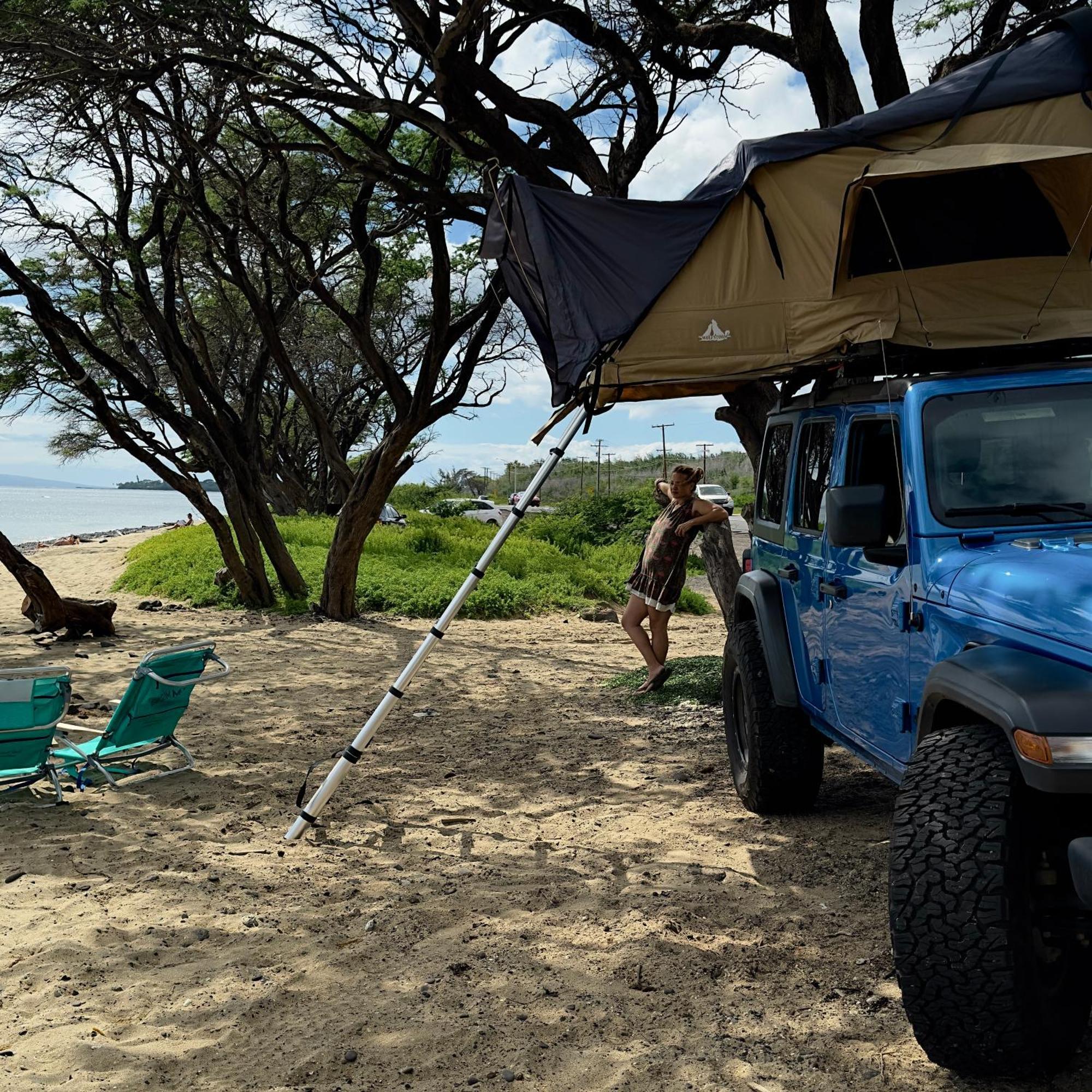 Embark On A Journey Through Maui With Aloha Glamp's Jeep And Rooftop Tent Allows To Discover Diverse Campgrounds, Unveiling The Island's Beauty From Unique Perspectives Each Day Apartment *