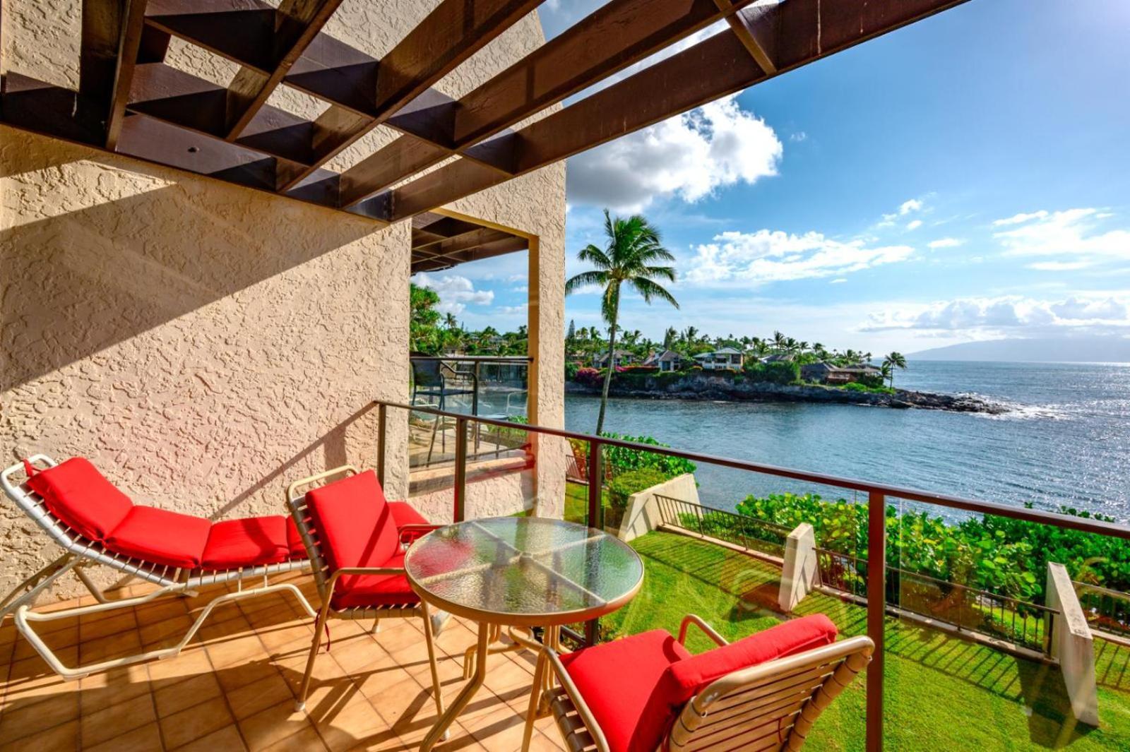 Kbm Free Car Napili Point Nap-c18 Ocean Front Spacious Kapalua