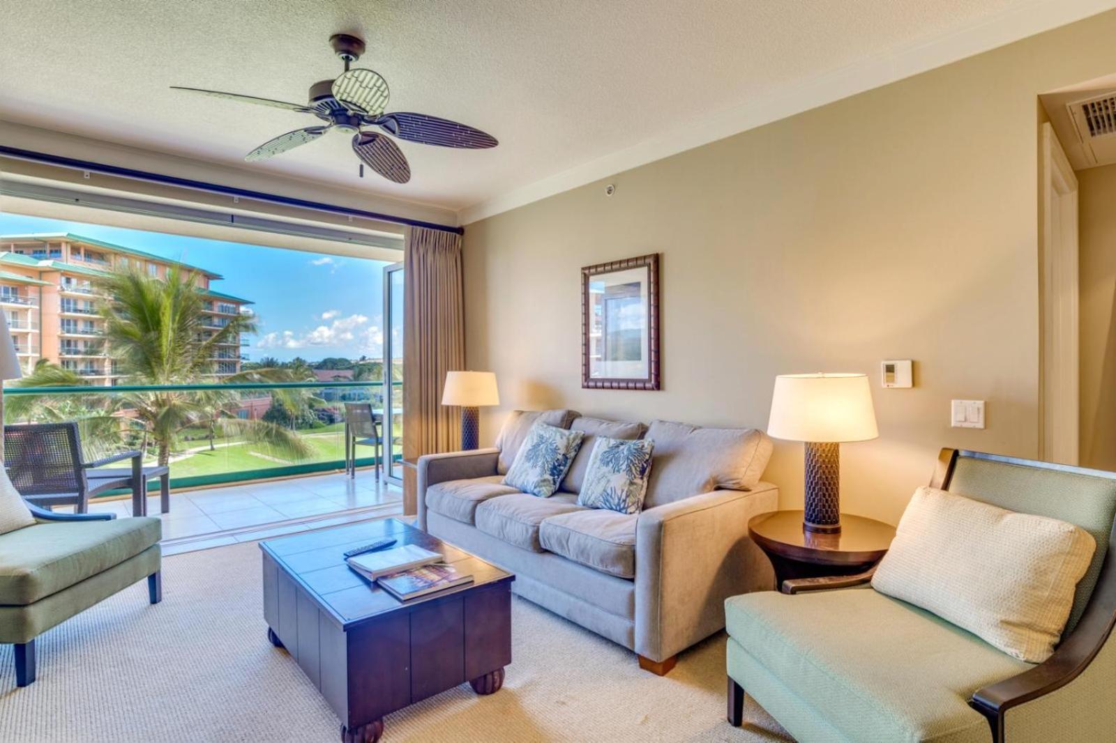 Apartment Kbm Free Car Honua Kai Hokulani Ocean View 2bedroom Hkh-442 Ocean View Upgraded *