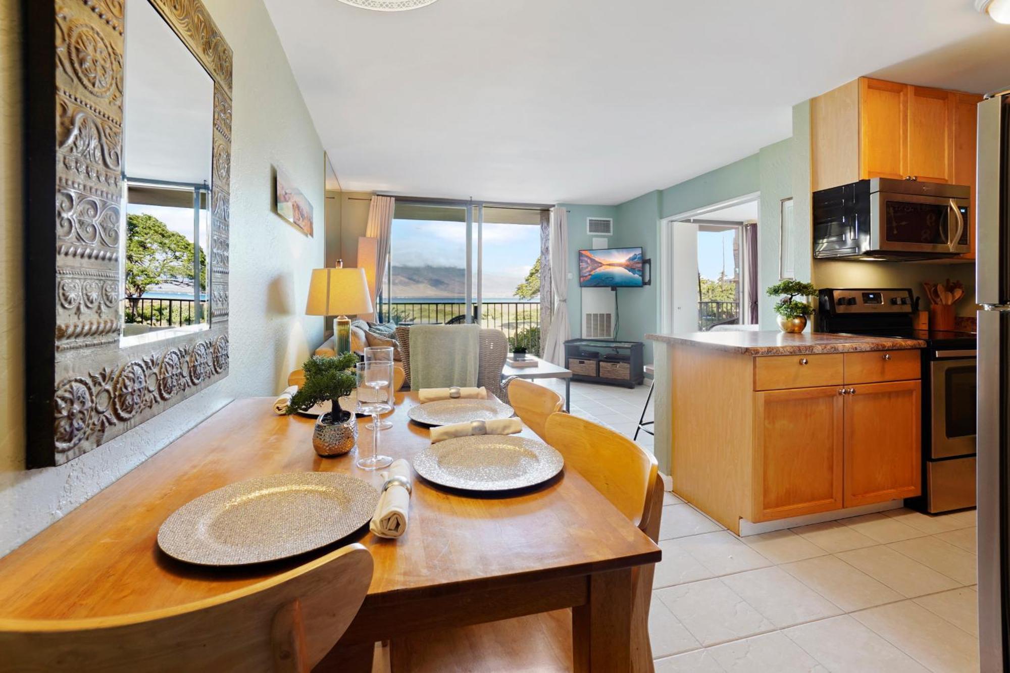 Family Friendly Ocean View In Kihei!