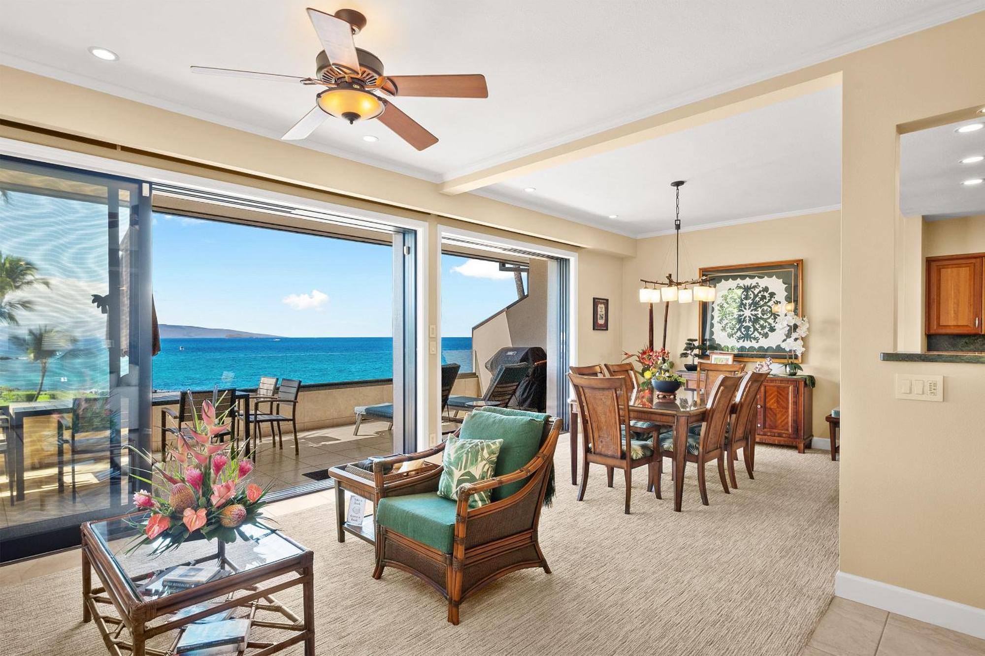 Makena Surf G-201 - End Unit, Panoramic Views, Ac! Holiday home Wailea (Maui)