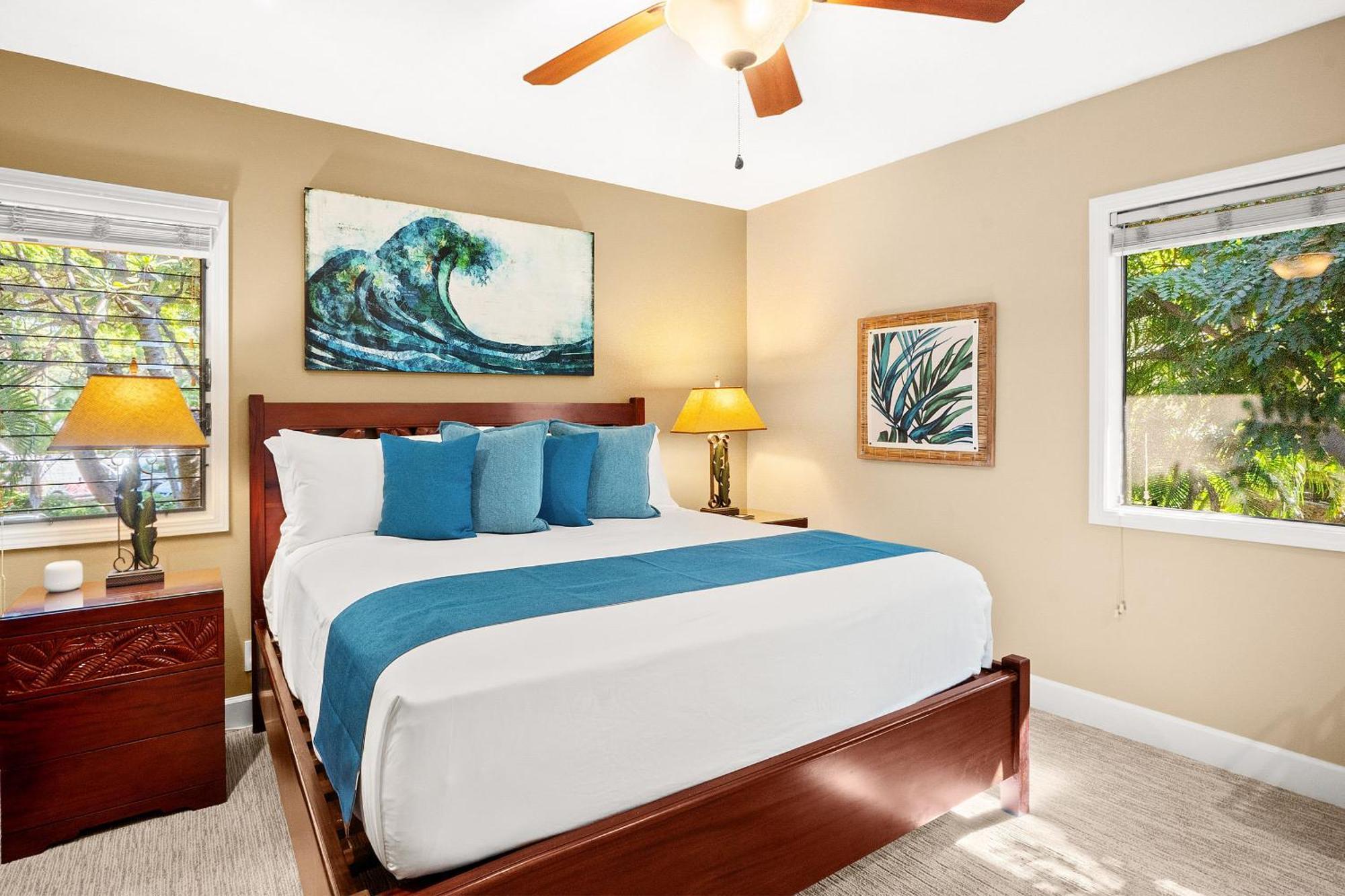 Makena Surf G-201 - End Unit, Panoramic Views, Ac! Holiday home