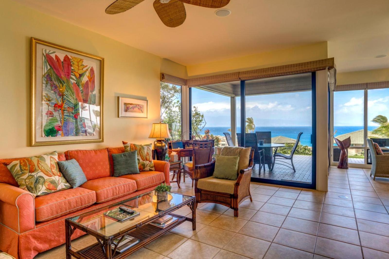 Kbm Free Car Bay Kbv-14g4 Sweeping Ocean Views Walk To Apartment Kapalua