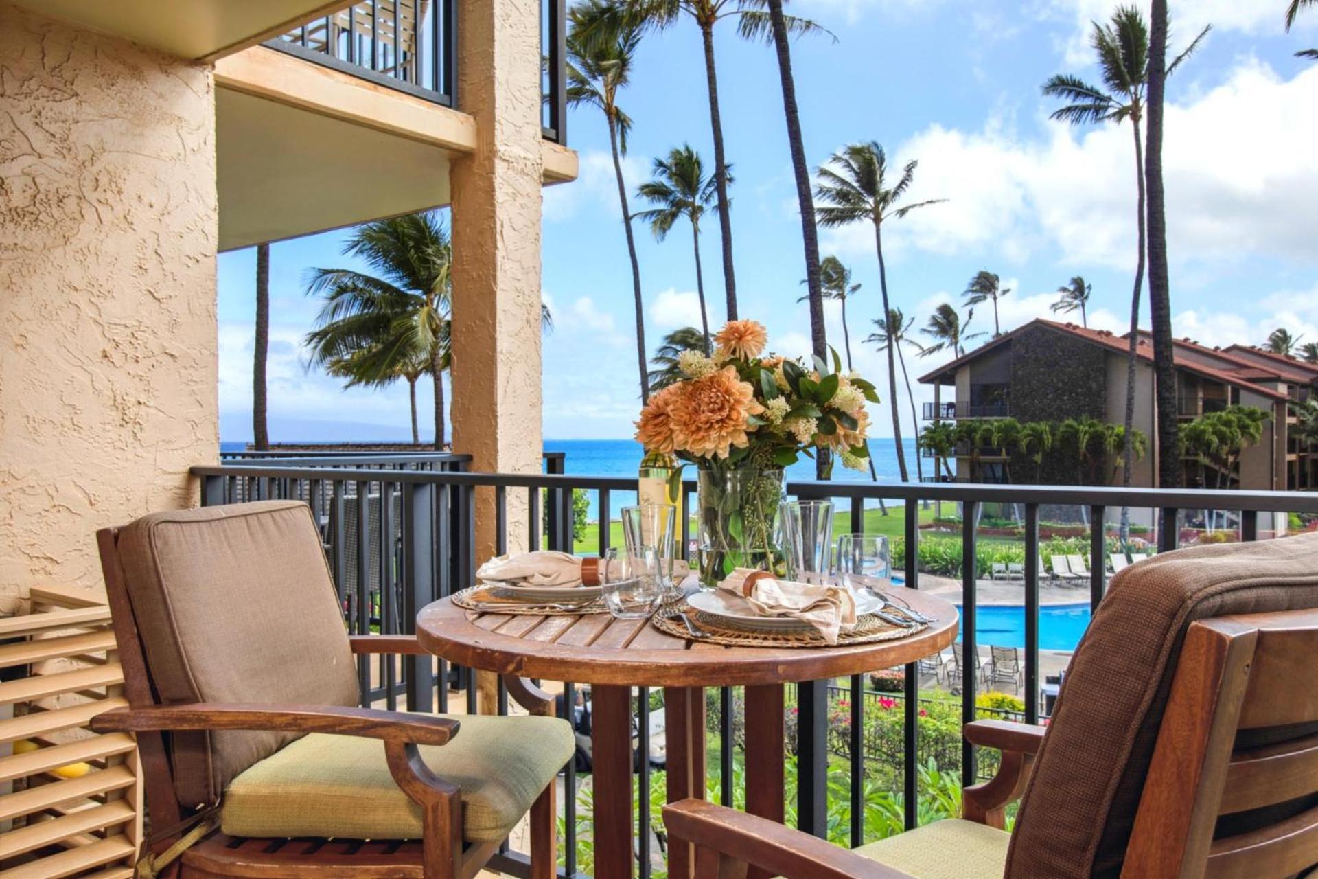 Apartment Kbm Free Car Papakea Pke-304 Renovated With Ocean Views Kaanapali
