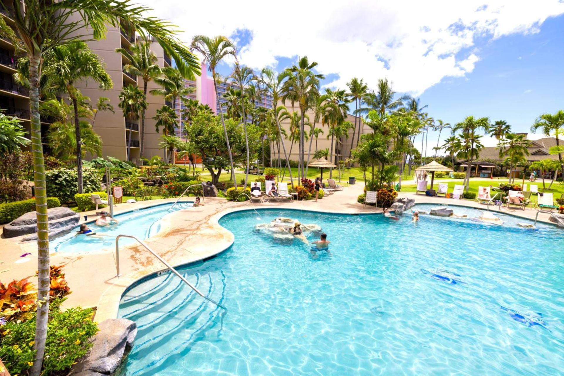 Kbm Free Car Shores Ks-155 Ground Floor Steps To Pool And * Kaanapali