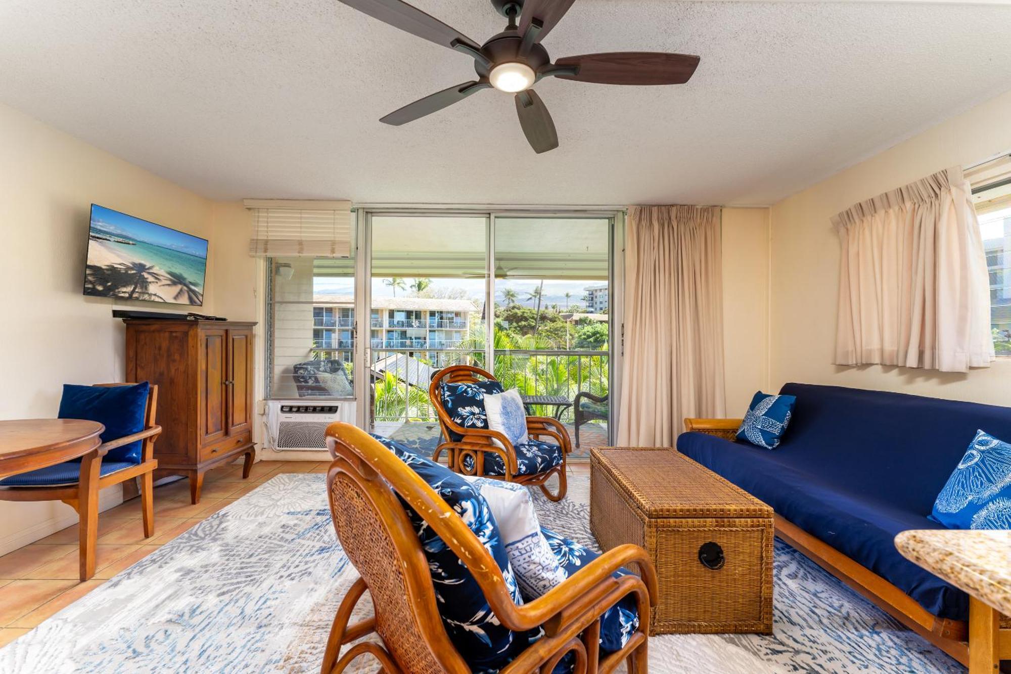 Ocean View, Great Location, Across From Kamaole 2 Lsv13 *