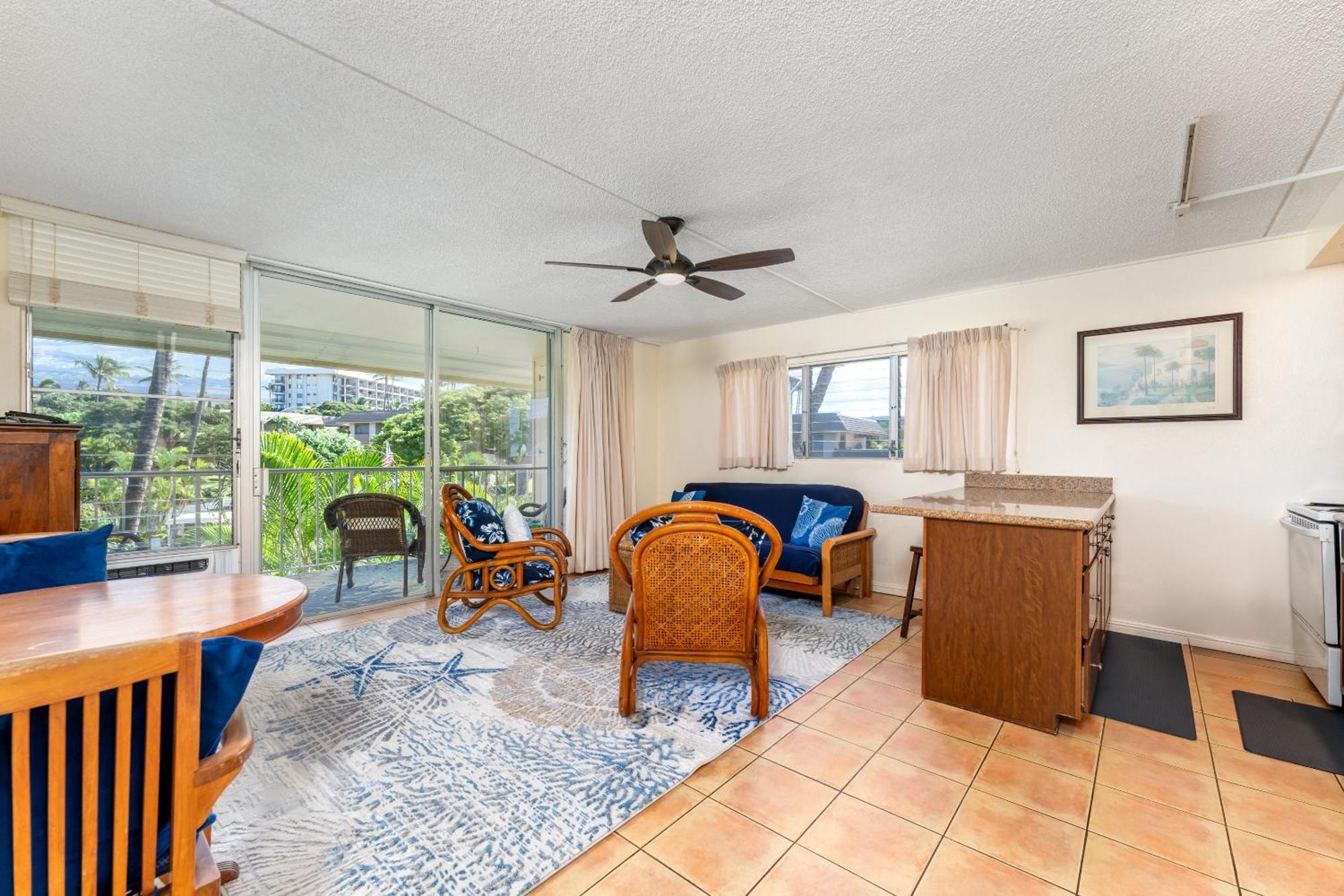 Apartment Ocean View, Great Location, Across From Kamaole 2 Lsv13
