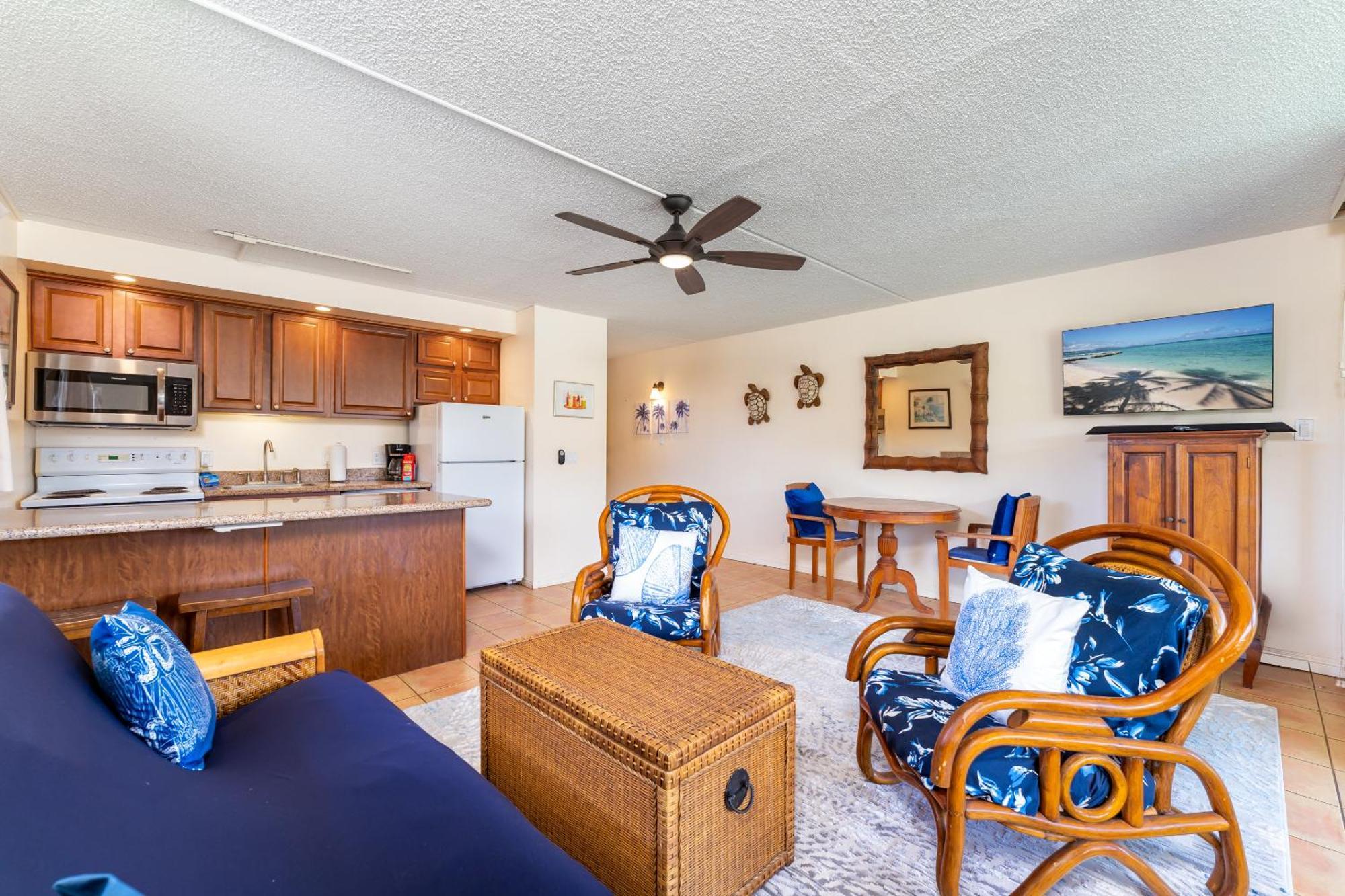 Apartment Ocean View, Great Location, Across From Kamaole 2 Lsv13 Kihei