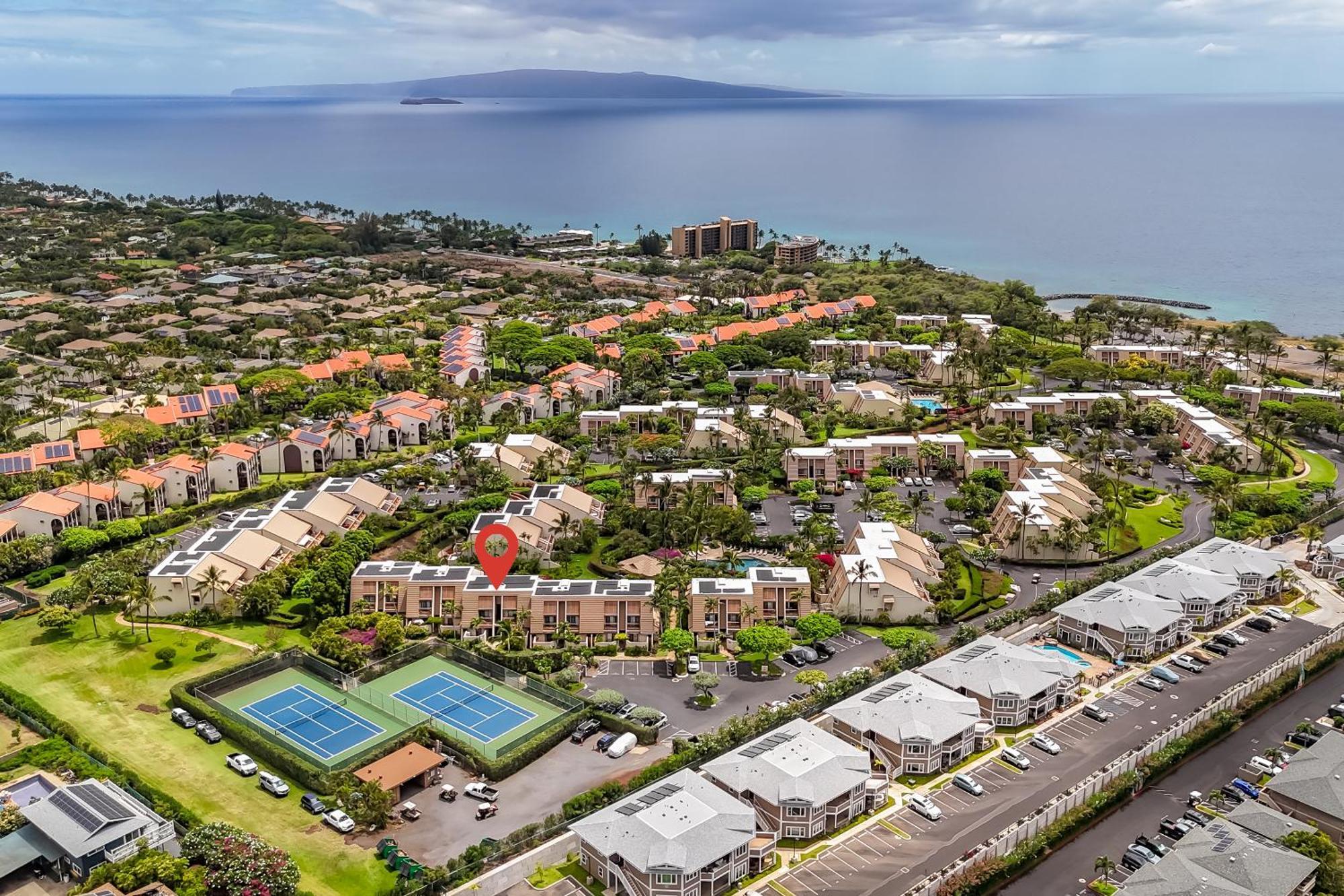 New Luxury, Family 2-2, Walk To Beach, Ocean View Lsv12 Apartment Wailea (Maui)