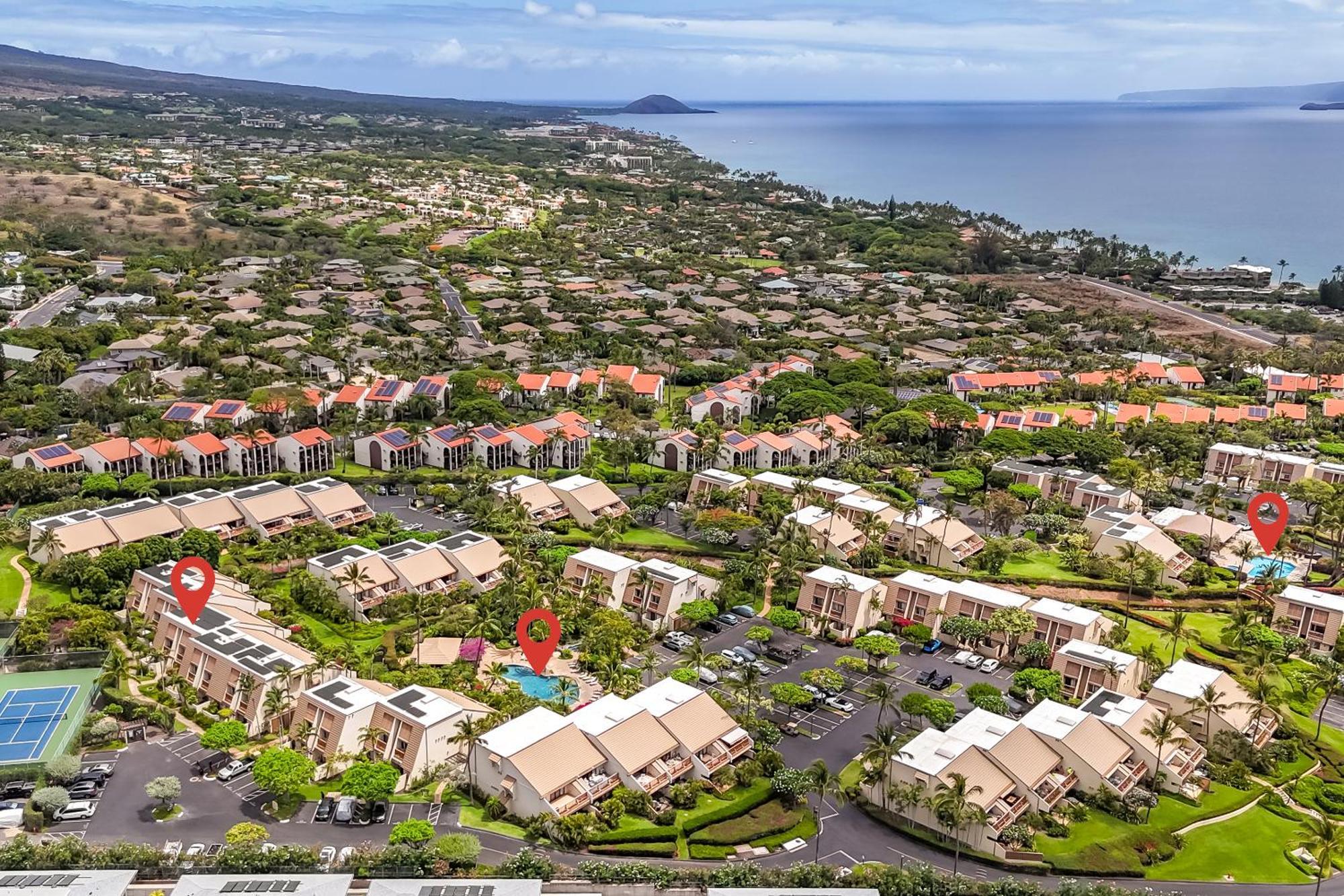 New Luxury, Family 2-2, Walk To Beach, Ocean View Lsv12 Wailea (Maui)