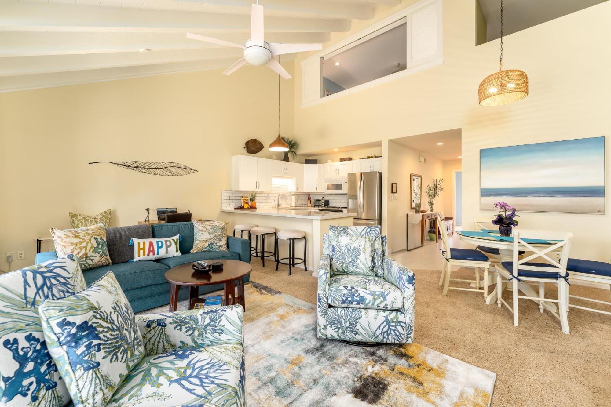 New Luxury, Family 2-2, Walk To Beach, Ocean View Lsv12 Wailea (Maui)