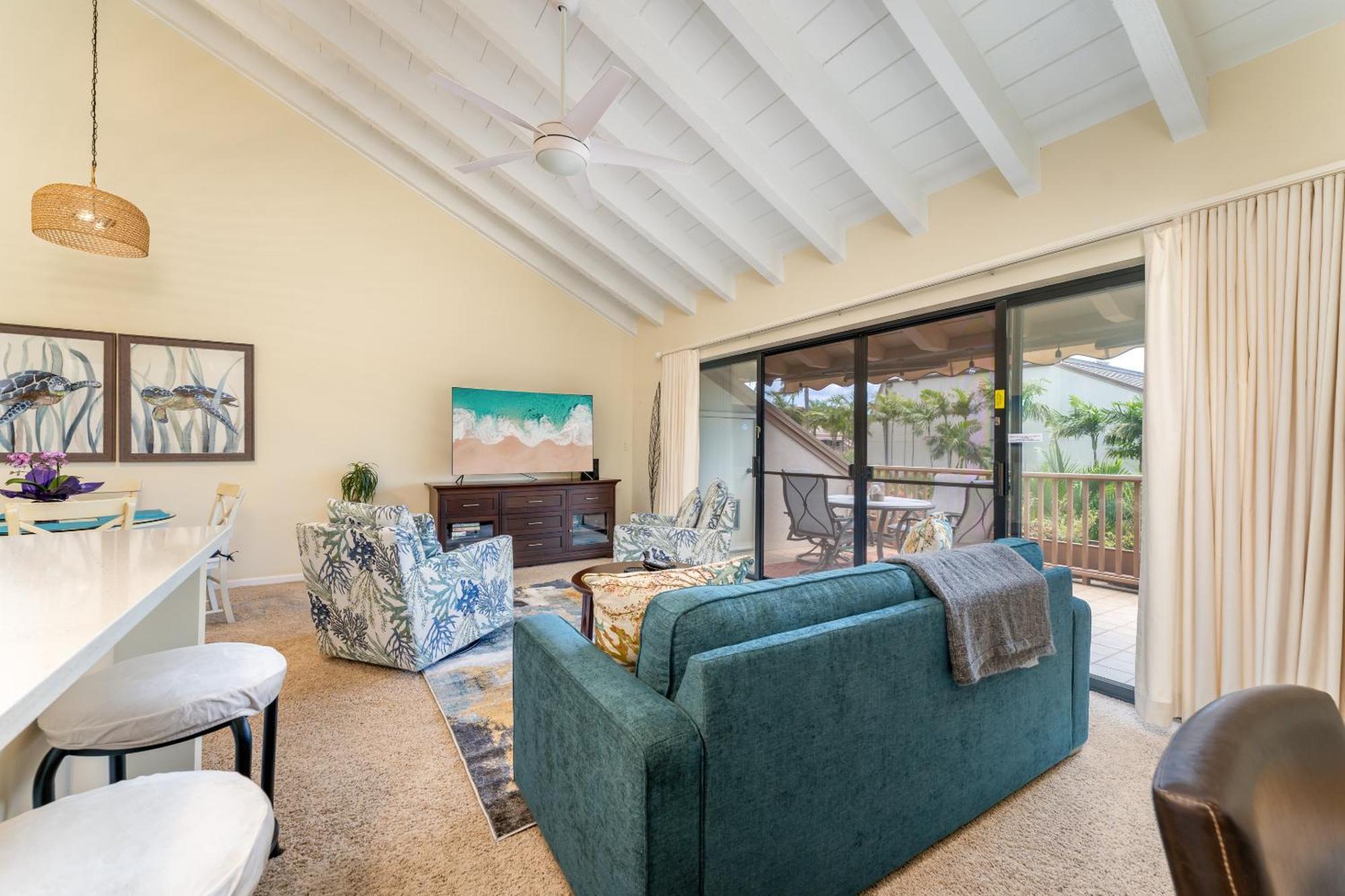 New Luxury, Family 2-2, Walk To Beach, Ocean View Lsv12 Apartment Wailea (Maui)